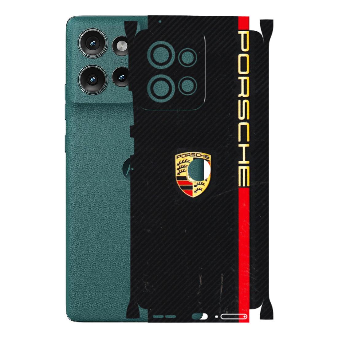 Motorola Phone Skins (All Models) - Premium Porsche - 3D Embossed Finish (L-225) Motorola Edge 50 (5G)