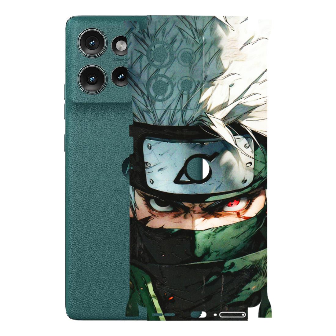 Motorola Phone Skins (All Models) - Kakashi Red Eye Focus - 3D Embossed Finish (L-227) Motorola Edge 50 (5G)