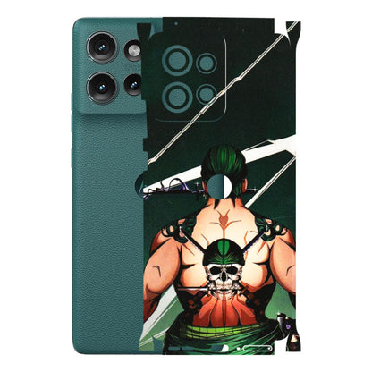 Motorola Phone Skins (All Models) - Zoro Anime - 3D Embossed Finish (L-23) Motorola Edge 50 (5G)