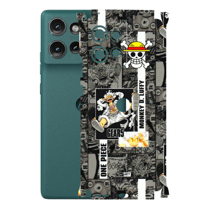 Motorola Phone Skins (All Models) - Cuffy Anime MonkeyCamic - 3D Embossed Finish (L-242) Motorola Edge 50 (5G)