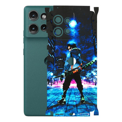 Motorola Phone Skins (All Models) - Demon Slayer Sword - 3D Embossed Finish (L-247) Motorola Edge 50 (5G)