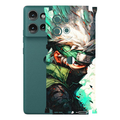 Motorola Phone Skins (All Models) - Kakashi Side Profile - 3D Embossed Finish (L-249) Motorola Edge 50 (5G)