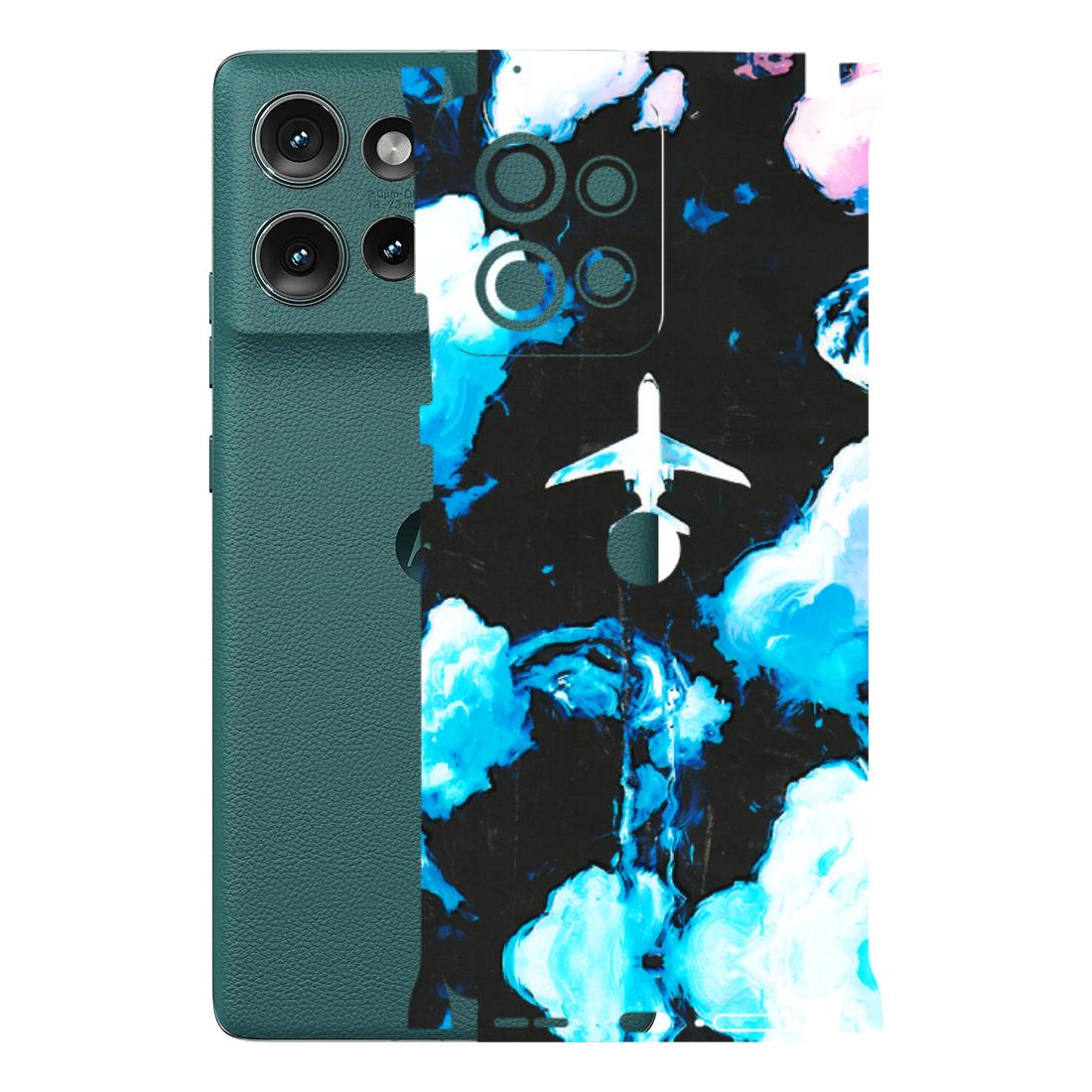 Motorola Phone Skins (All Models) - Travel In Airline - 3D Embossed Finish (L-264) Motorola Edge 50 (5G)