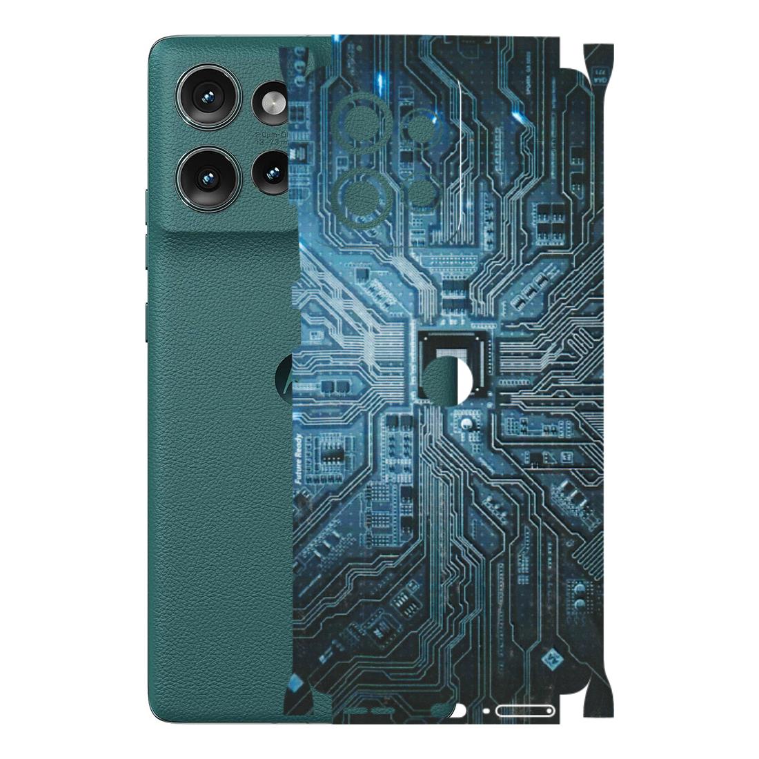 Motorola Phone Skins (All Models) - Original Circuit - 3D Embossed Finish (L-267) Motorola Edge 50 (5G)