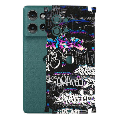 Motorola Phone Skins (All Models) - Graffiti Killer - 3D Embossed Finish (L-274) Motorola Edge 50 (5G)