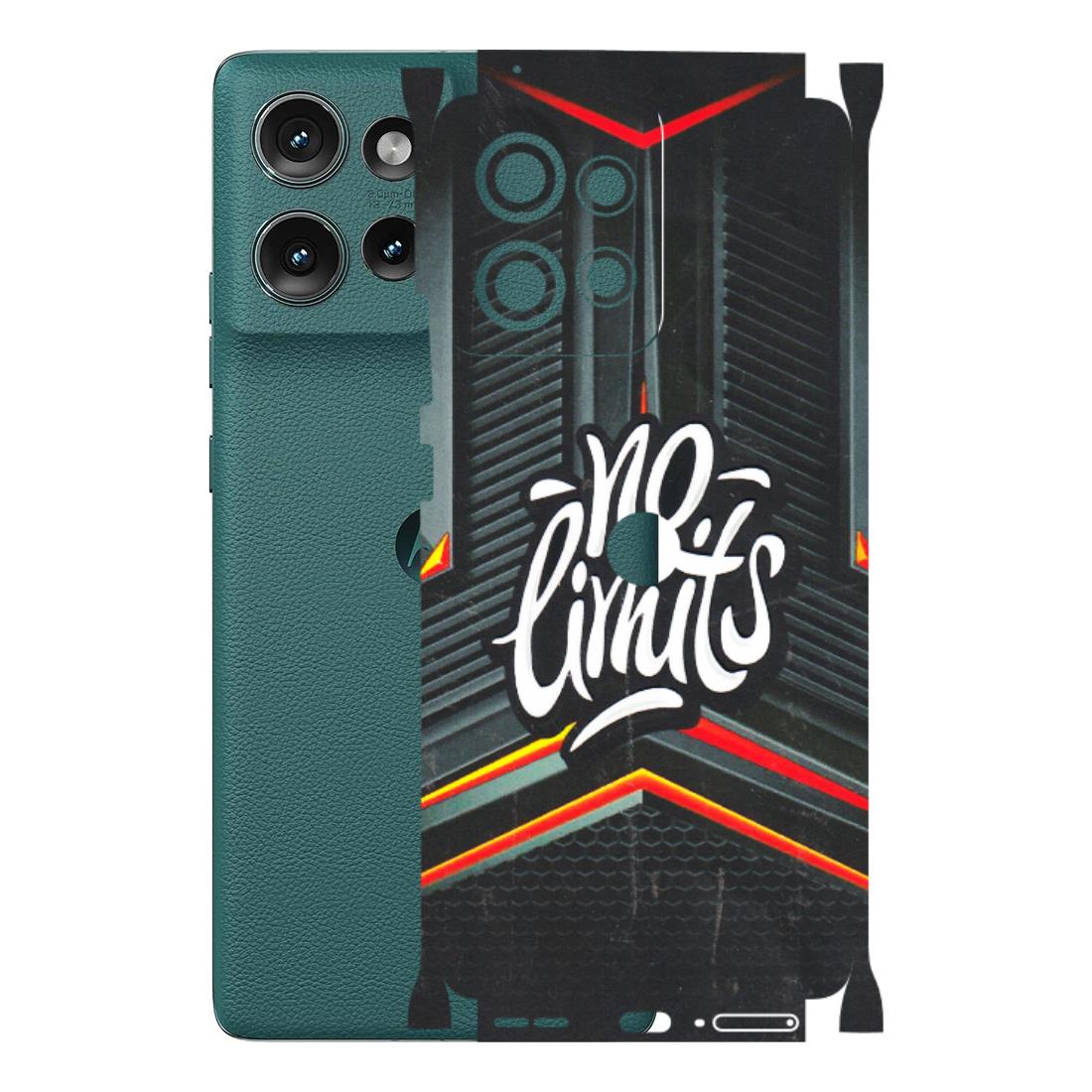 Motorola Phone Skins (All Models) - No Limits - 3D Embossed Finish (L-286) Motorola Edge 50 (5G)