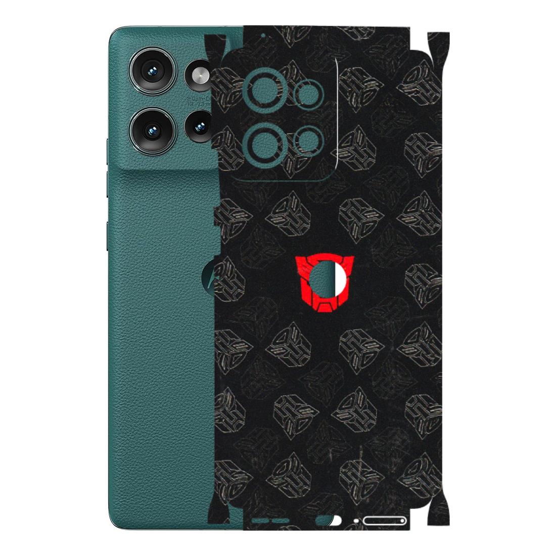 Motorola Phone Skins (All Models) - Transformers Devastation - 3D Embossed Finish (L-301) Motorola Edge 50 (5G)
