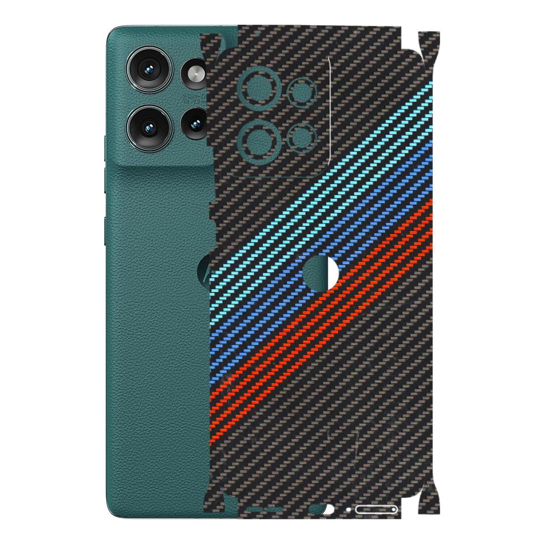 Motorola Phone Skins (All Models) - Carbon BM - 3D Embossed Finish (L-302) Motorola Edge 50 (5G)