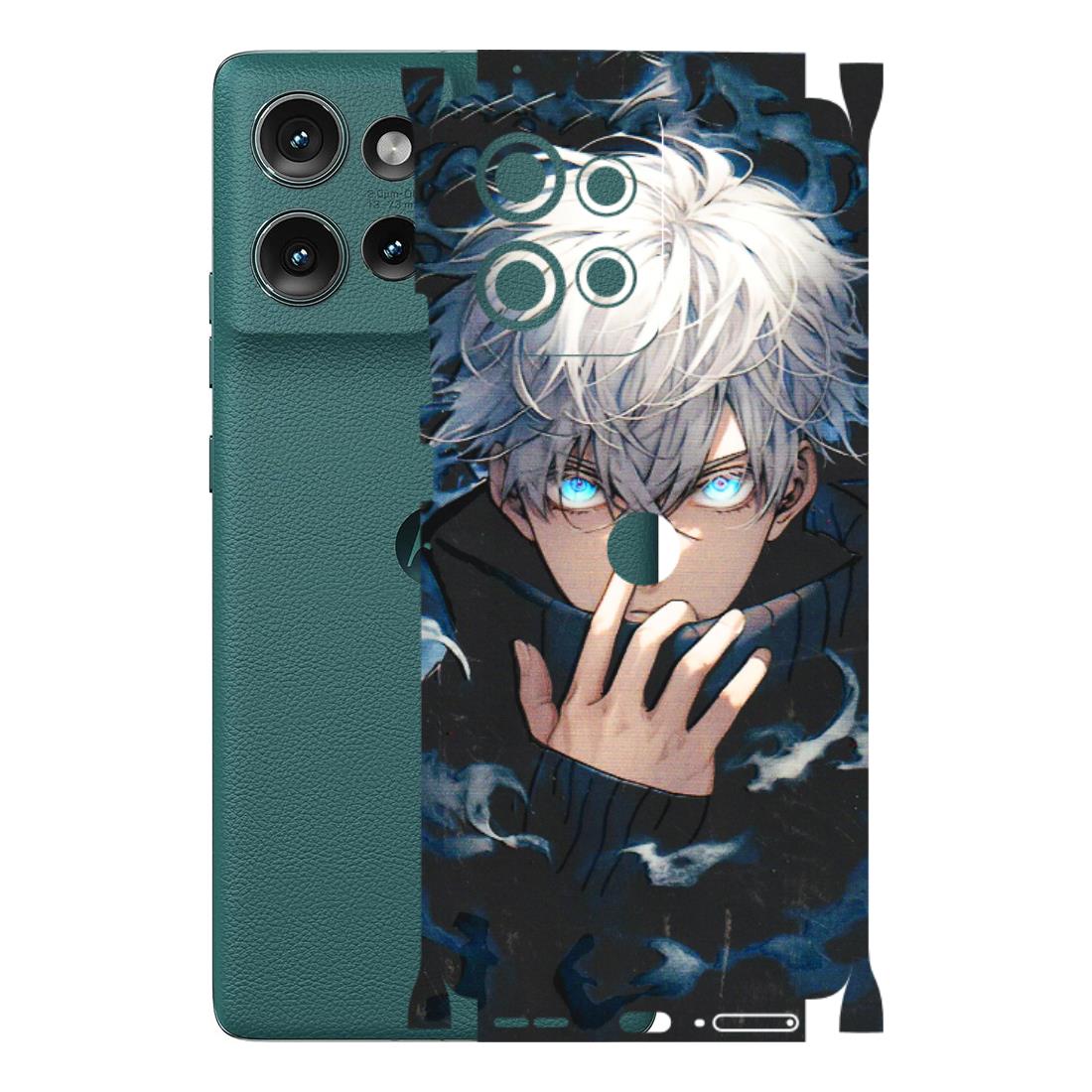 Motorola Phone Skins (All Models) - New Jujutsu Kaisen Anime - 3D Embossed Finish (L-313) Motorola Edge 50 (5G)