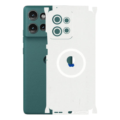 Motorola Phone Skins (All Models) - iPhone Magsafe Logo - 3D Embossed Finish (L-320) Motorola Edge 50 (5G)