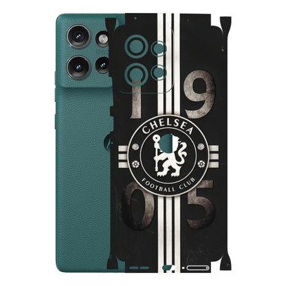 Motorola Phone Skins (All Models) - Chelsea Fan Club - 3D Embossed Finish (L-36) Motorola Edge 50 (5G)