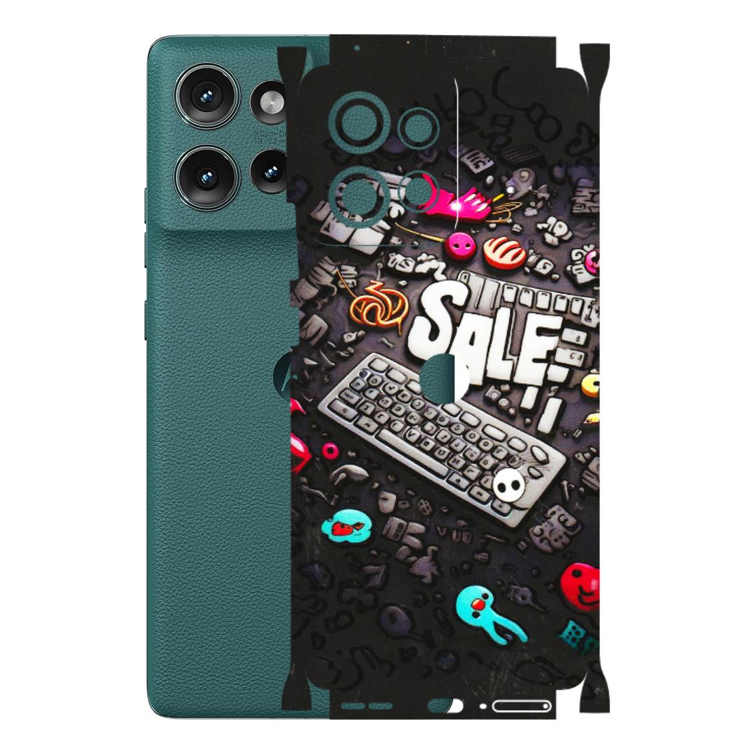 Motorola Phone Skins (All Models) - Gadgets Sale - 3D Embossed Finish (L-50) Motorola Edge 50 (5G)