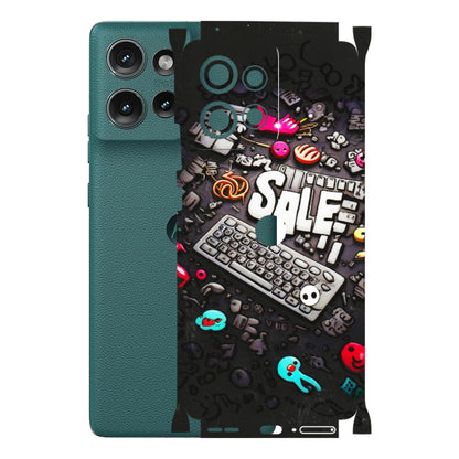 Motorola Phone Skins (All Models) - Gadgets Sale - 3D Embossed Finish (L-50) Motorola Edge 50 (5G)
