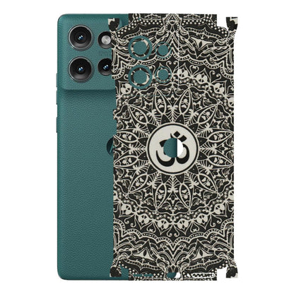 Motorola Phone Skins (All Models) - Aum Elegant Mandala - 3D Embossed Finish (L-62) Motorola Edge 50 (5G)