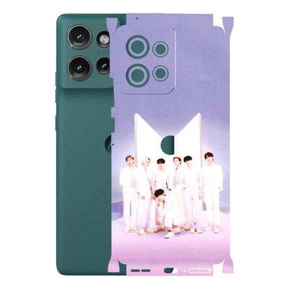 Motorola Phone Skins (All Models) - BTS - 3D Embossed Finish (L-94) Motorola Edge 50 (5G)