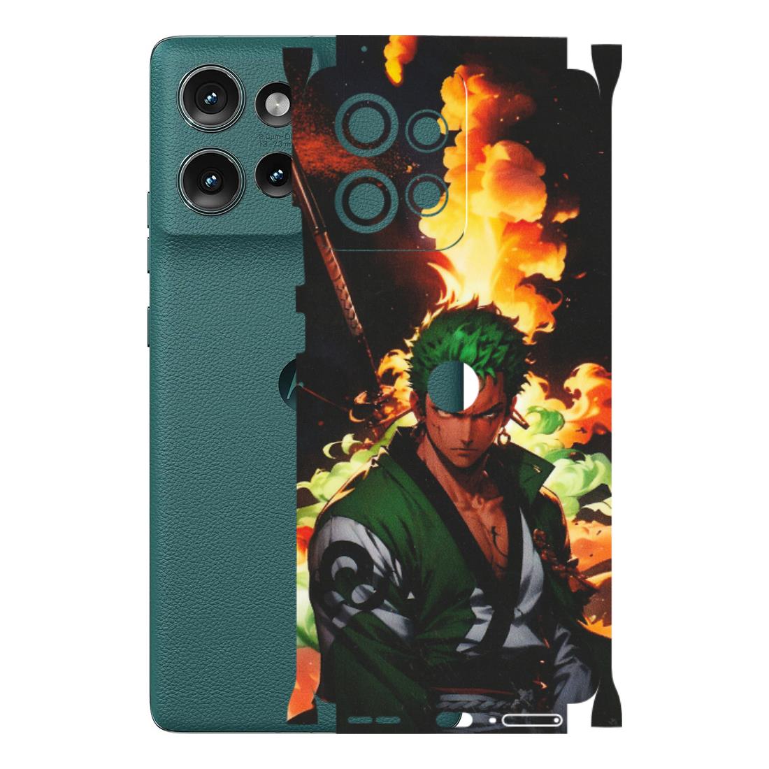 Motorola Phone Skins (All Models) - Roronoa Zoro - Matte Finish (M-102) Motorola Edge 50 (5G)
