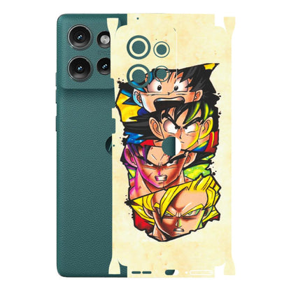 Motorola Phone Skins (All Models) - Angry Multi Anime - Matte Finish (M-113) Motorola Edge 50 (5G)