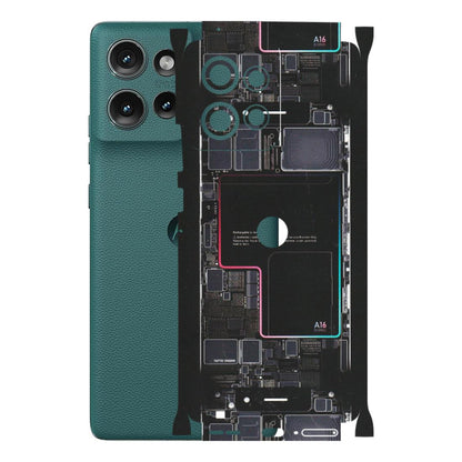 Motorola Phone Skins (All Models) - Motherboard Circuit Layout - Matte Finish (M-117) Motorola Edge 50 (5G)