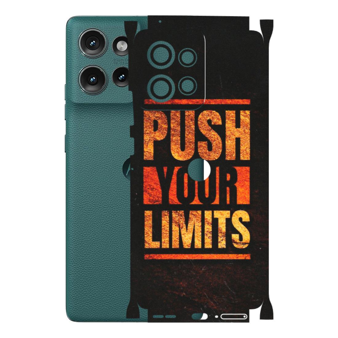 Motorola Phone Skins (All Models) - Push Your Limits - Matte Finish (M-118) Motorola Edge 50 (5G)
