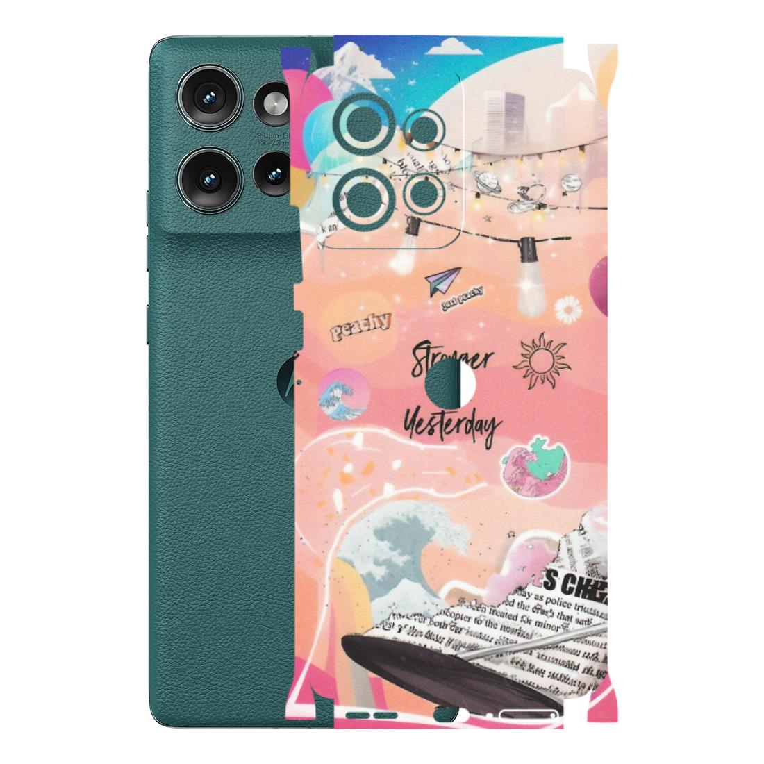 Motorola Phone Skins (All Models) - Stronger Then Yesterday - Matte Finish (M-128) Motorola Edge 50 (5G)