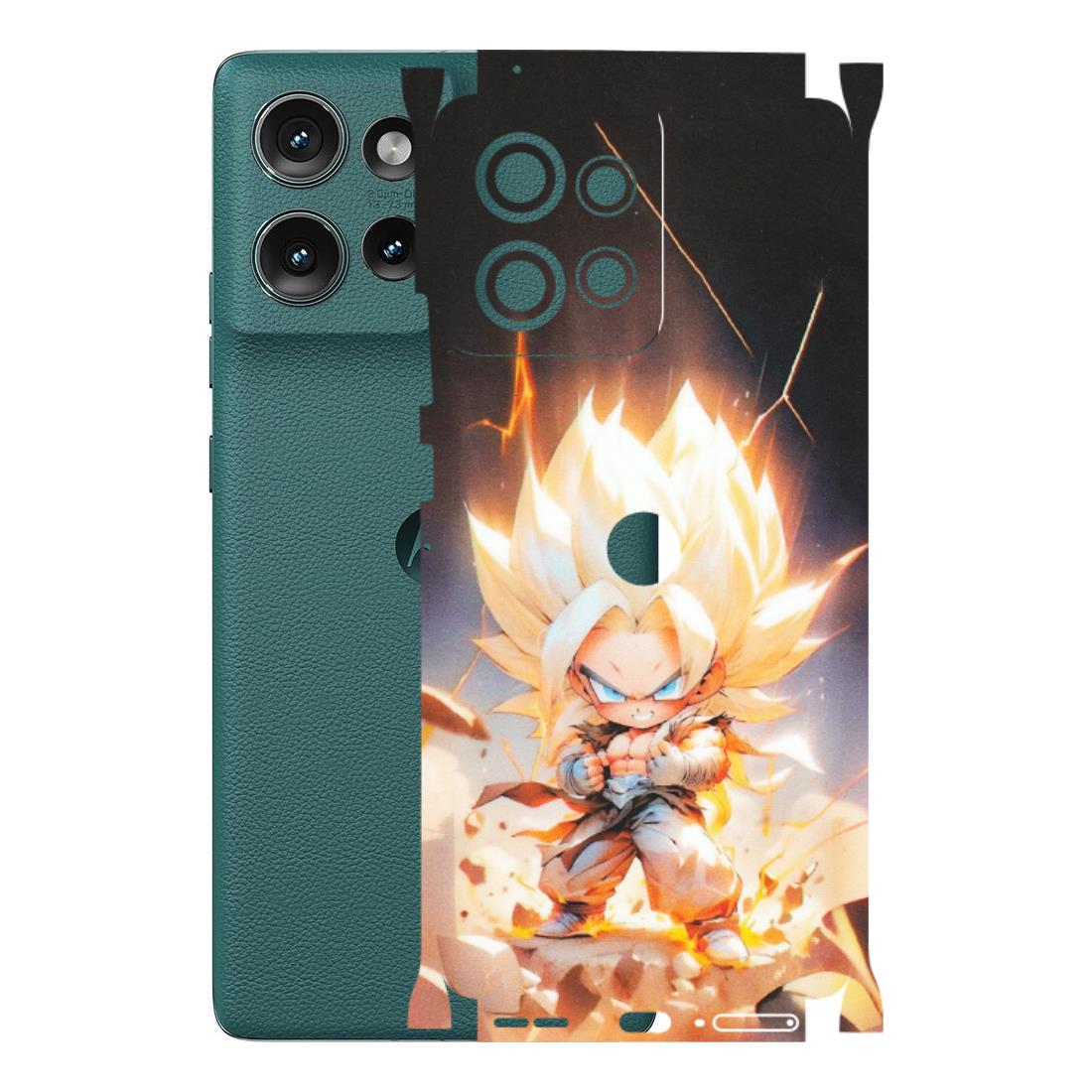 Motorola Phone Skins (All Models) - Goku Dragon Cute Anime - Matte Finish (M-131) Motorola Edge 50 (5G)