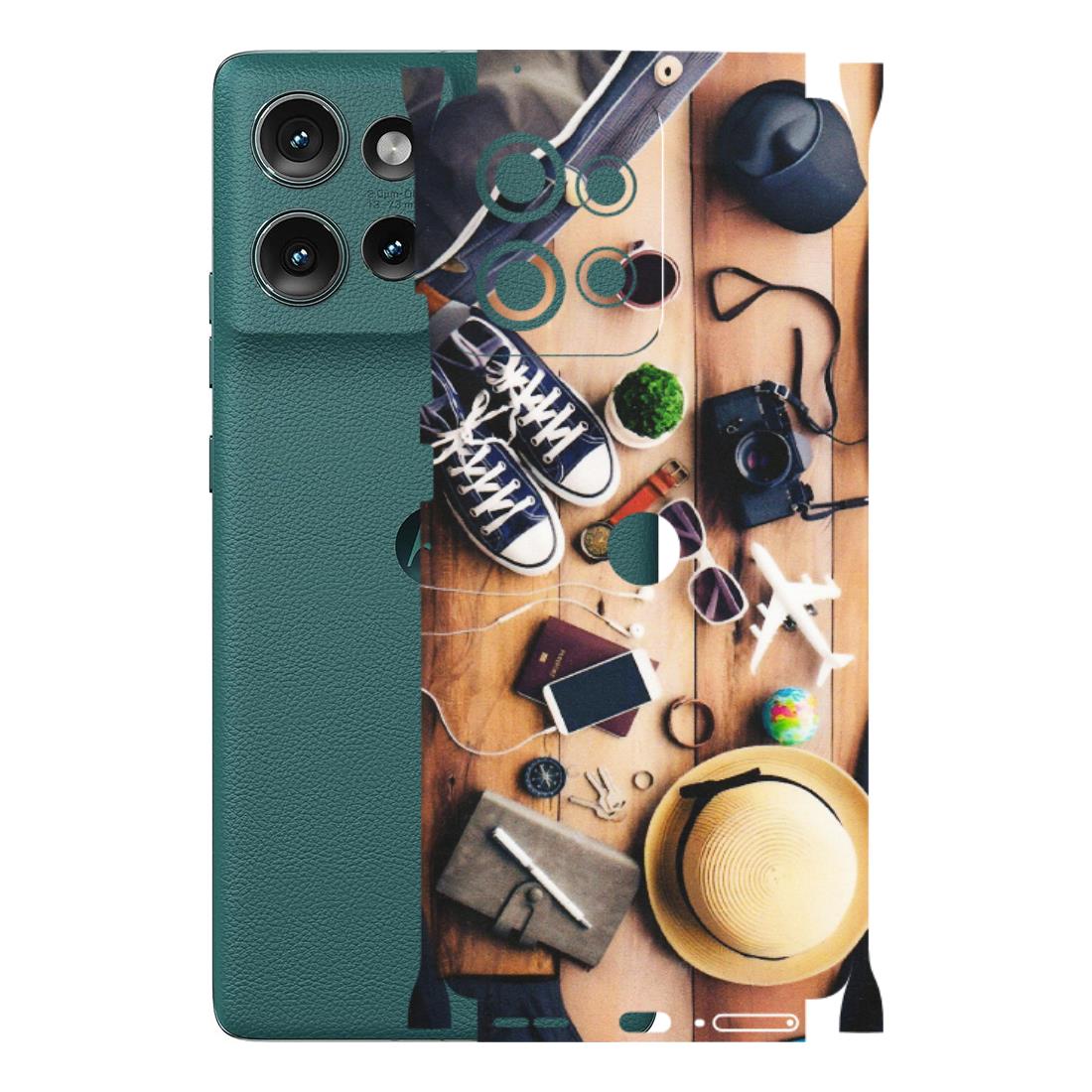 Motorola Phone Skins (All Models) - Travel Wanderlust - Matte Finish (M-133) Motorola Edge 50 (5G)