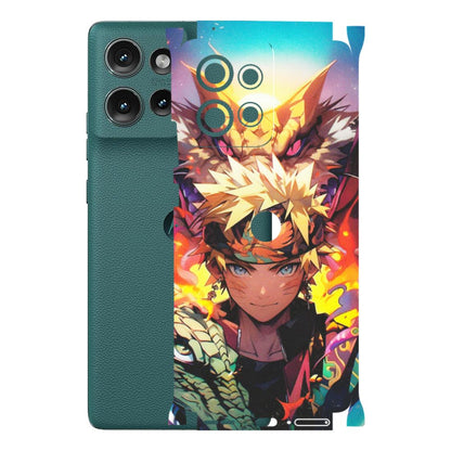 Motorola Phone Skins (All Models) - Angry Naruto Anime - Matte Finish (M-148) Motorola Edge 50 (5G)