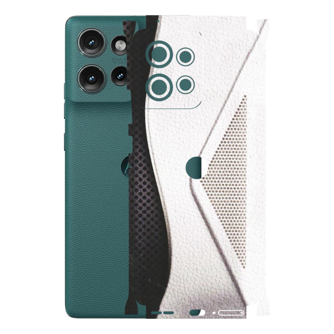 Motorola Phone Skins (All Models) - Black And White Iconic Convoy - Matte Finish (M-149) Motorola Edge 50 (5G)