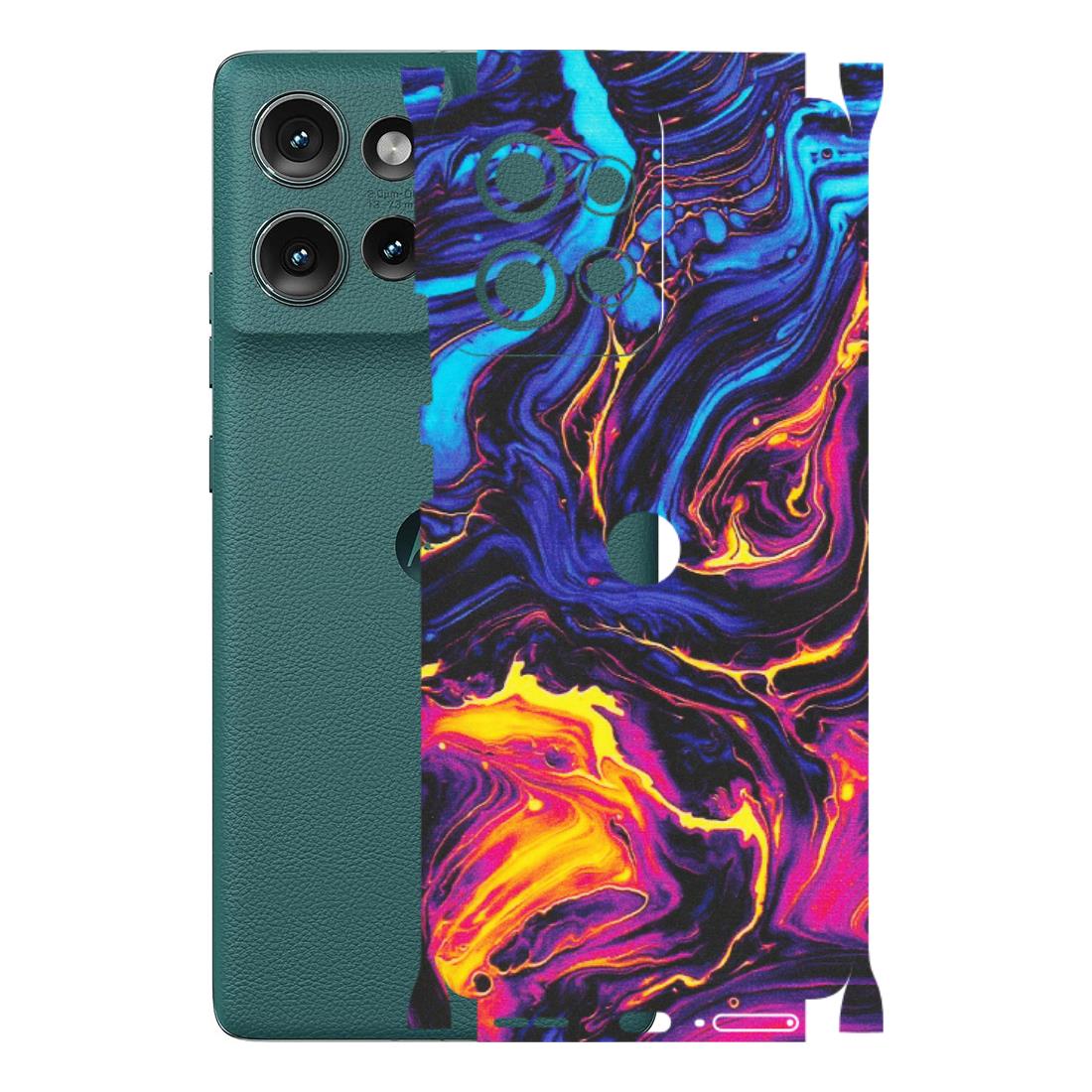 Motorola Phone Skins (All Models) - Abstract Paint Classy - Matte Finish (M-15) Motorola Edge 50 (5G)