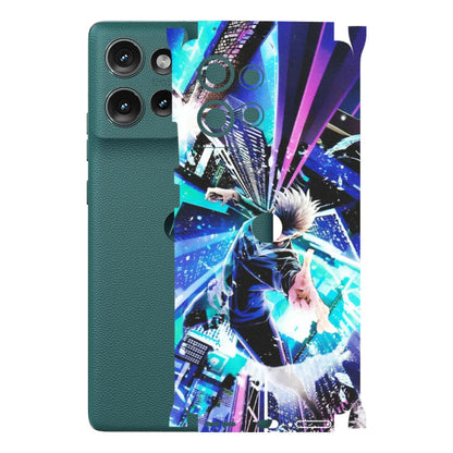 Motorola Phone Skins (All Models) - Manga Action Jujustu Kaisen Anime - Matte Finish (M-155) Motorola Edge 50 (5G)