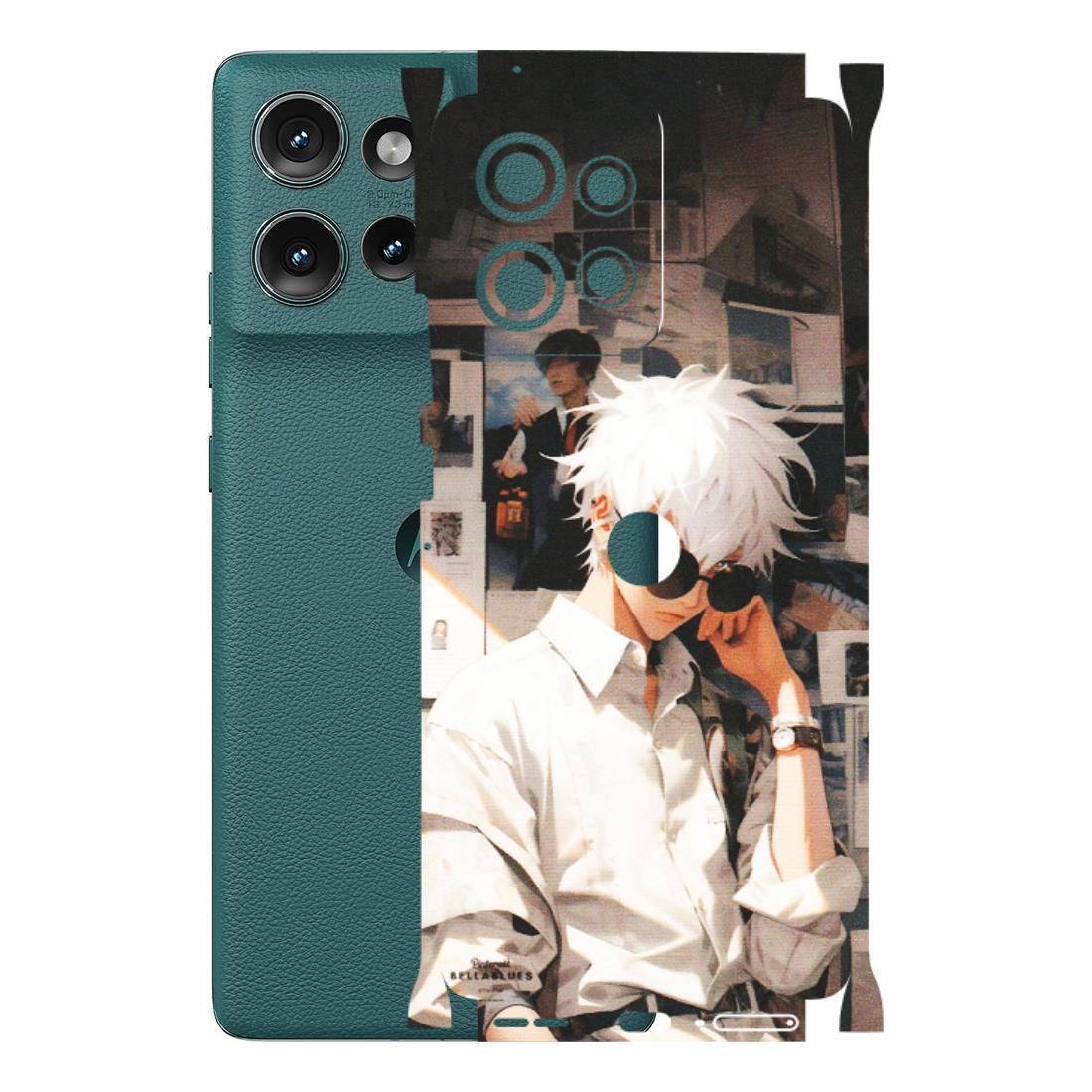 Motorola Phone Skins (All Models) - Gojo Satoru Jujustu Kaisen Anime - Matte Finish (M-156) Motorola Edge 50 (5G)