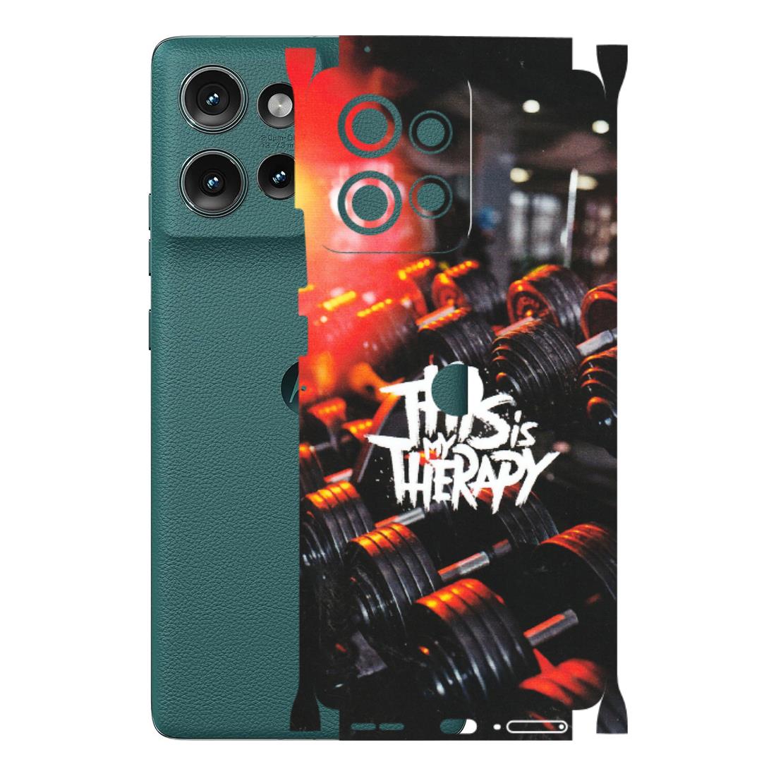 Motorola Phone Skins (All Models) - GYM Lover Therapy - Matte Finish (M-160) Motorola Edge 50 (5G)