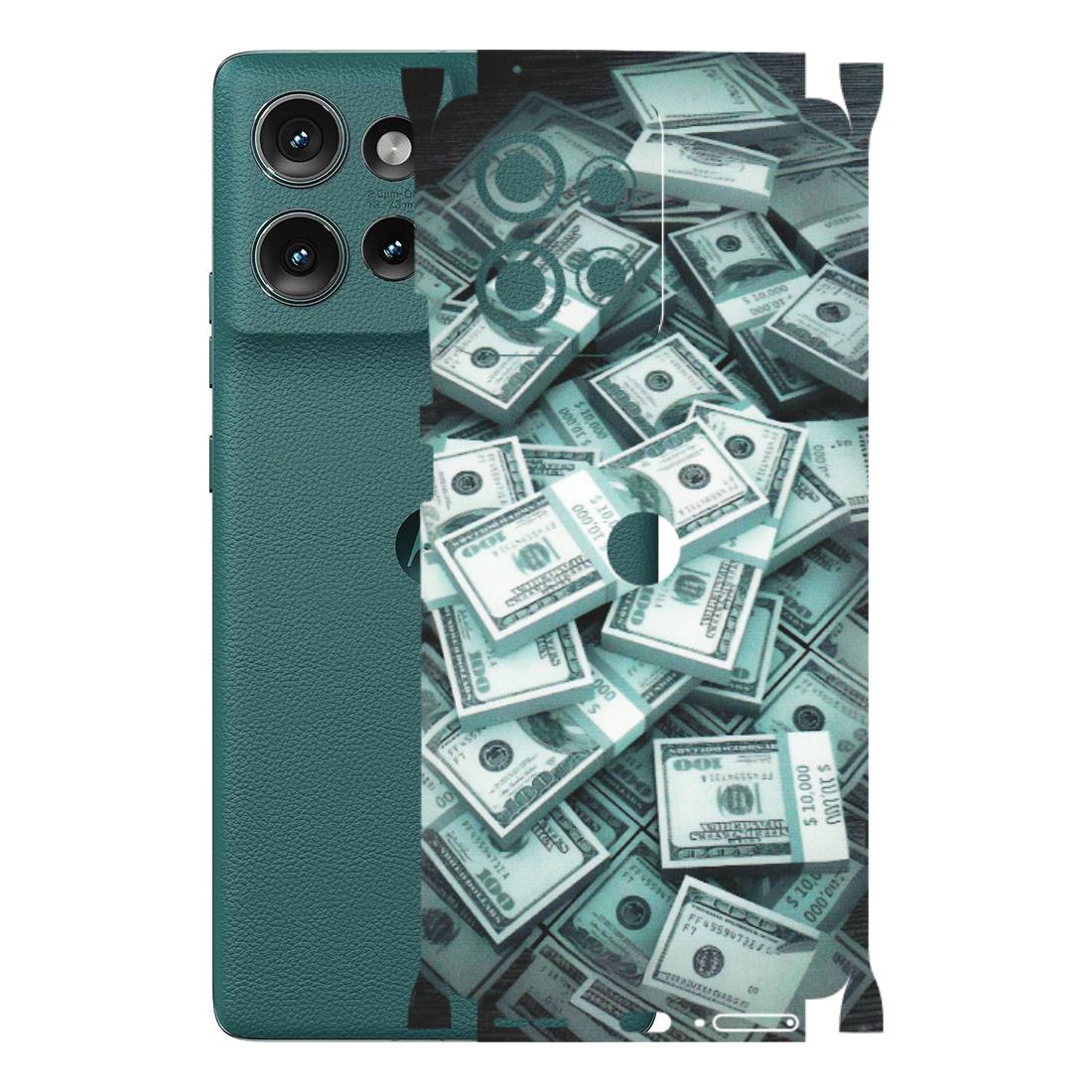 Motorola Phone Skins (All Models) - Hundred Dollar Bill - Matte Finish (M-162) Motorola Edge 50 (5G)