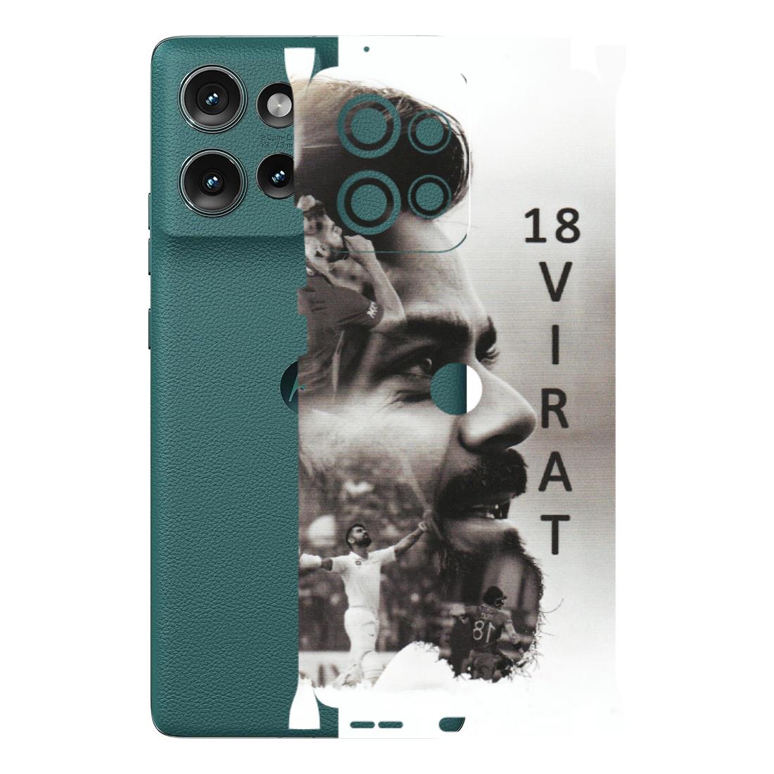 Motorola Phone Skins (All Models) - Virat Kohli Cricketer - Matte Finish (M-163) Motorola Edge 50 (5G)