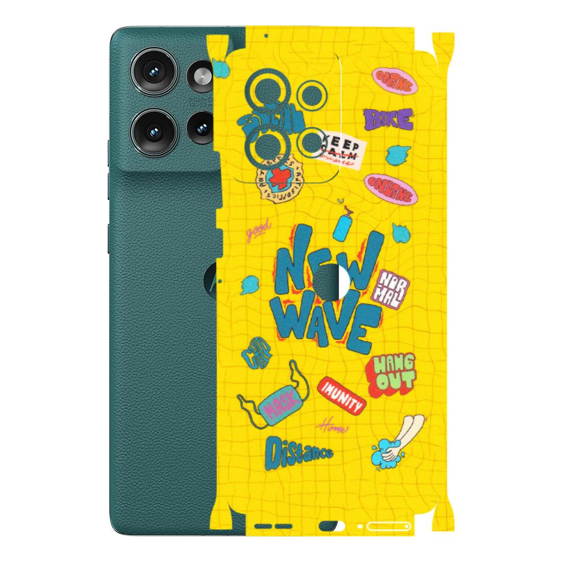 Motorola Phone Skins (All Models) - New Wave Life - Matte Finish (M-17) Motorola Edge 50 (5G)