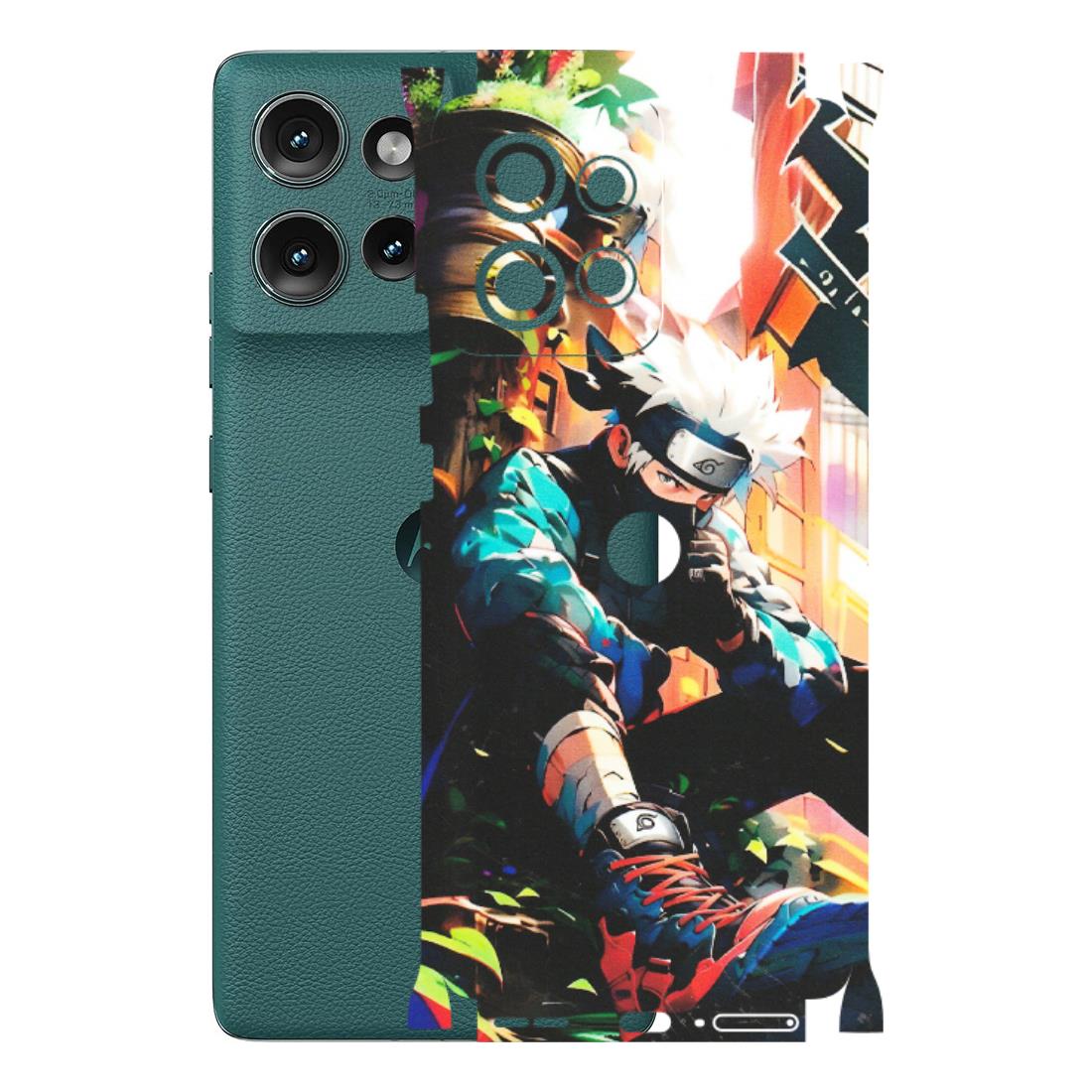 Motorola Phone Skins (All Models) - Ash & Pikachu - Matte Finish (M-26) Motorola Edge 50 (5G)