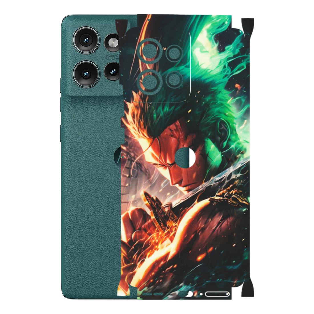 Motorola Phone Skins (All Models) - Anime Gojo Sword - Matte Finish (M-32) Motorola Edge 50 (5G)