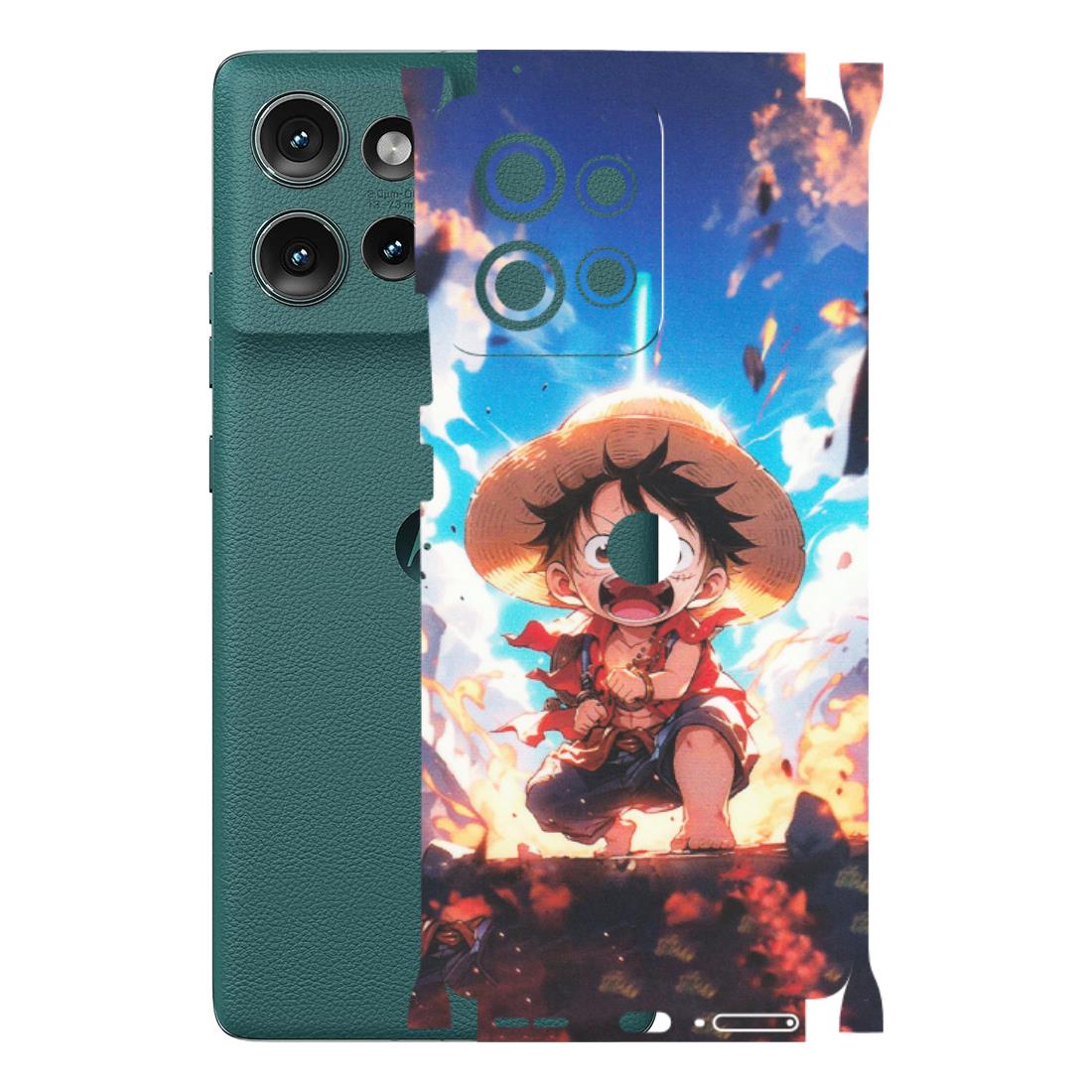 Motorola Phone Skins (All Models) - Toon One Piece Cute Character - Matte Finish (M-35) Motorola Edge 50 (5G)