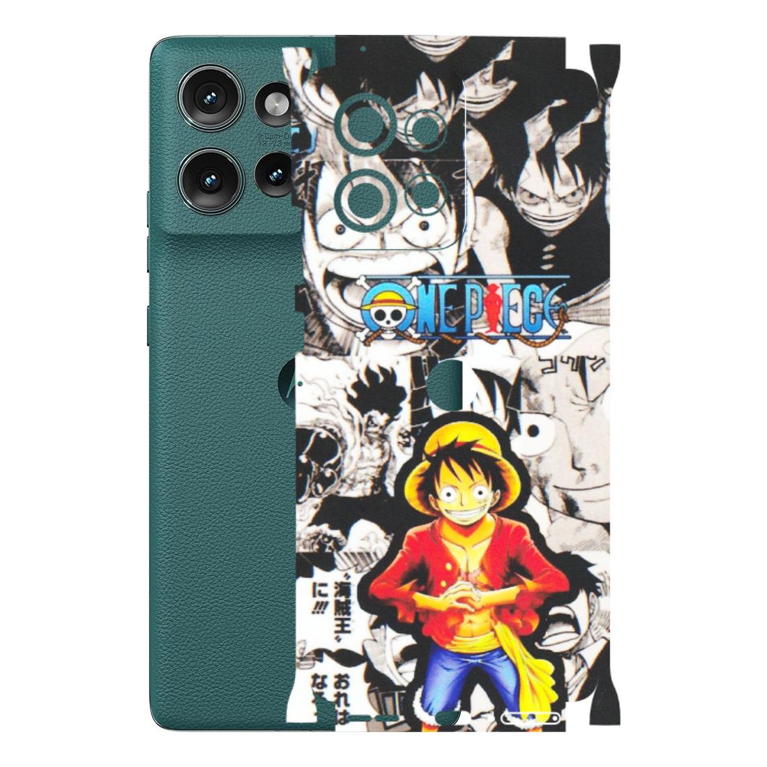 Motorola Phone Skins (All Models) - One Piece B&W - Matte Finish (M-63) Motorola Edge 50 (5G)