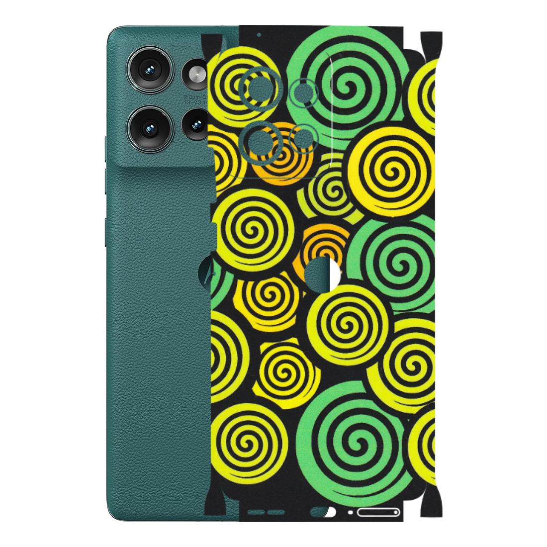 Motorola Phone Skins (All Models) - Crazy Spiral - Matte Finish (M-91) Motorola Edge 50 (5G)