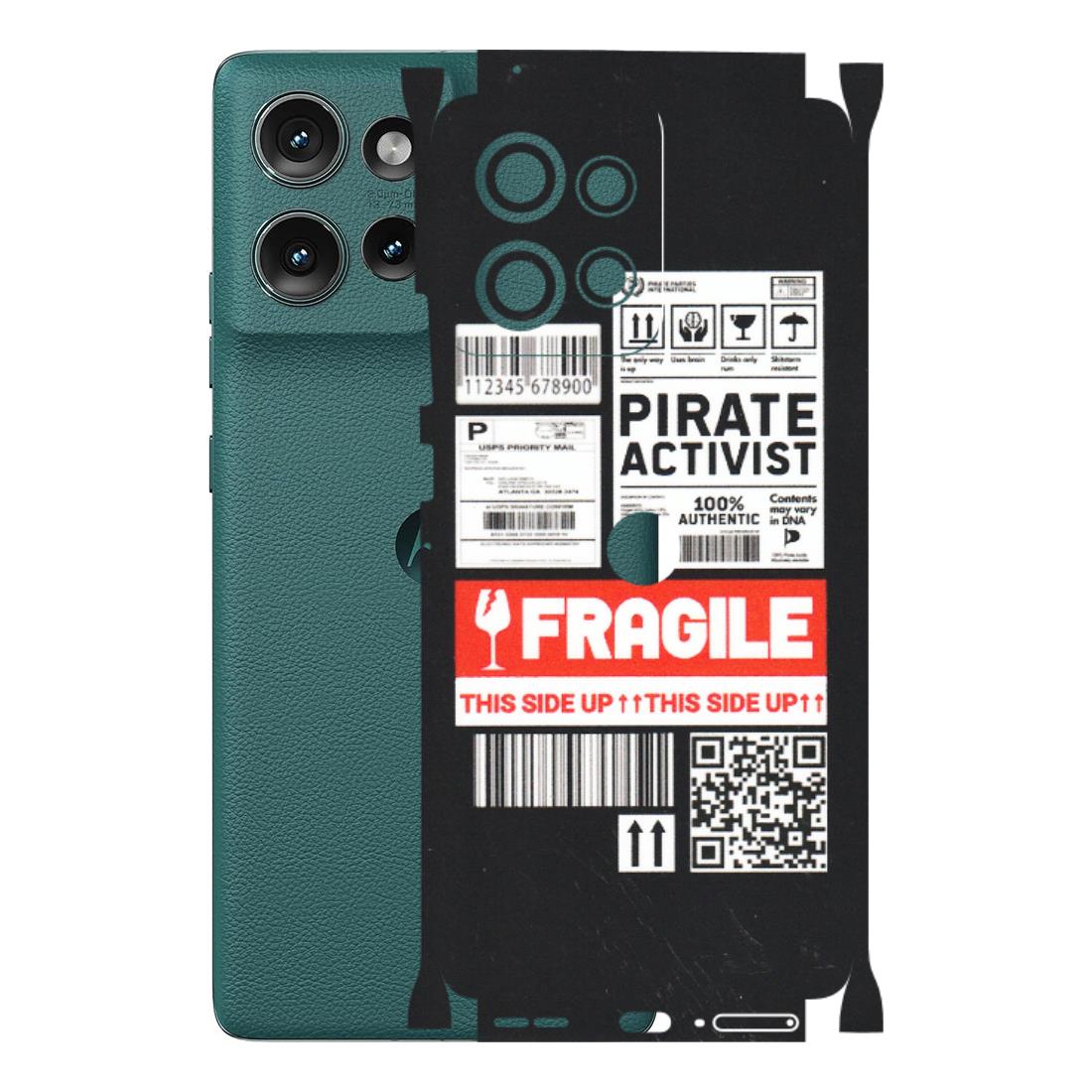 Motorola Phone Skins (All Models) - Handle With Care - Matte Finish (M-99) Motorola Edge 50 (5G)