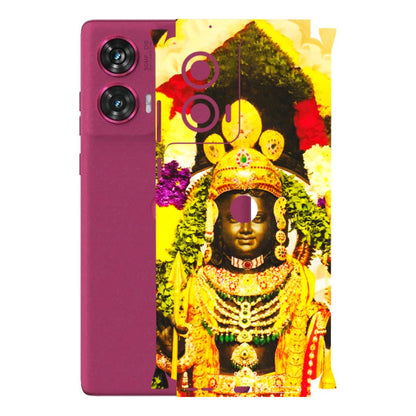 Motorola Phone Skins (All Models) - Ram Lalla Ayodhya - 3D Embossed Finish (L-103) Motorola Edge 50 Fusion (5G)