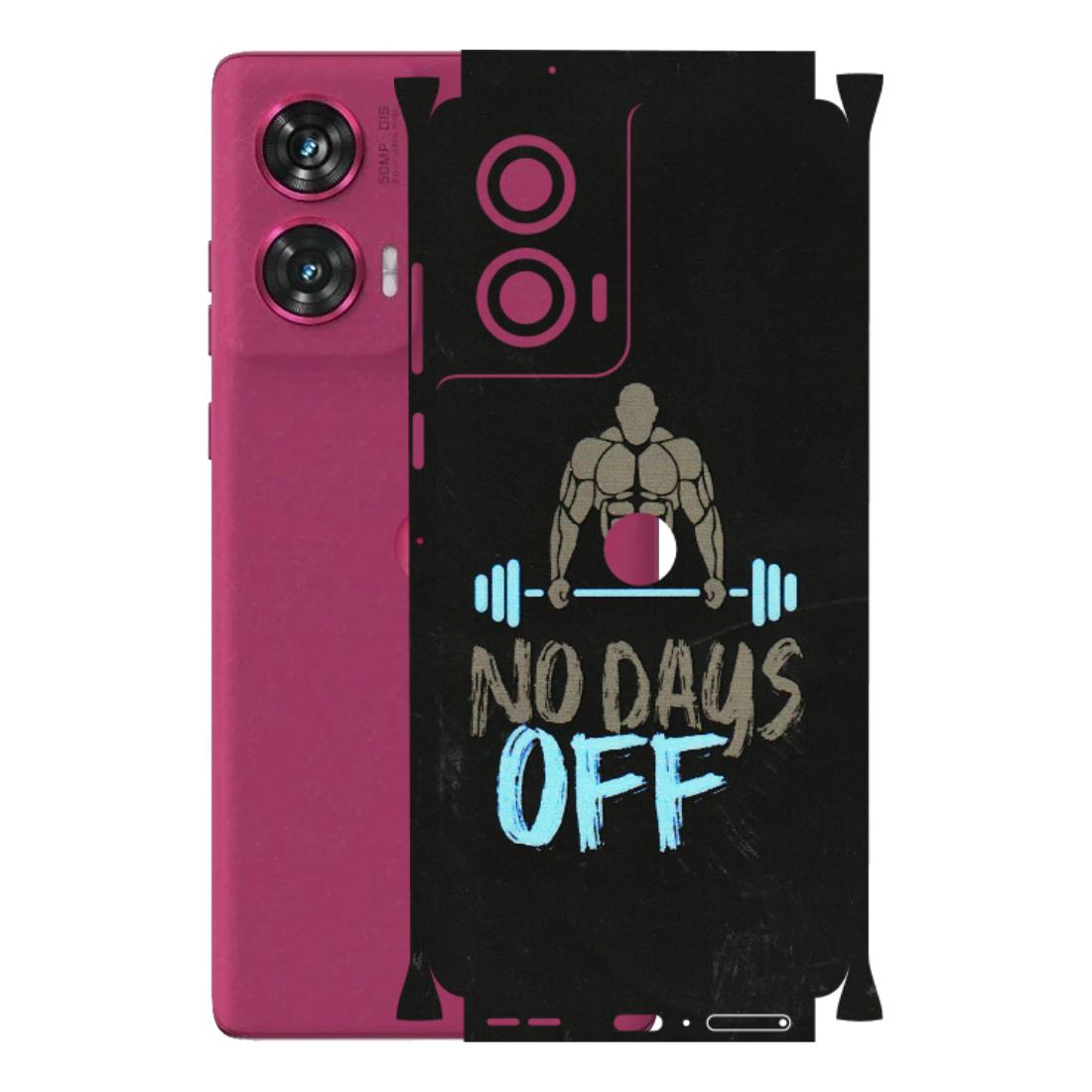 Motorola Phone Skins (All Models) - Gym Lover - 3D Embossed Finish (L-127) Motorola Edge 50 Fusion (5G)