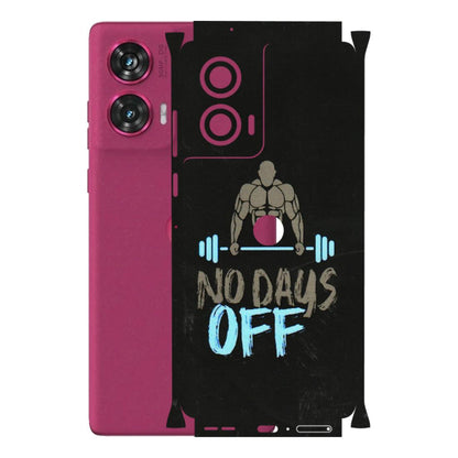 Motorola Phone Skins (All Models) - Gym Lover - 3D Embossed Finish (L-127) Motorola Edge 50 Fusion (5G)