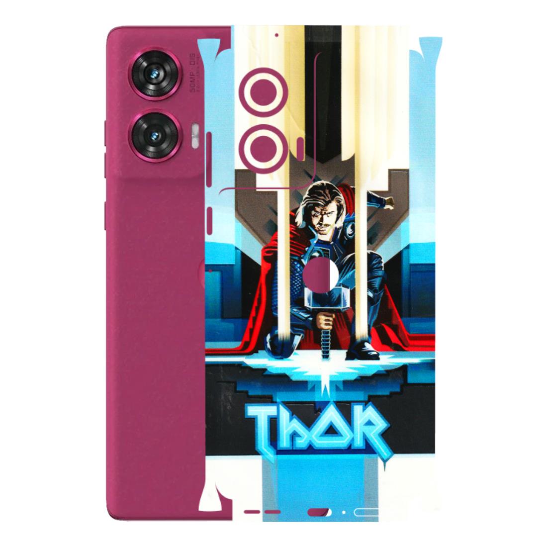 Motorola Phone Skins (All Models) - Thor - 3D Embossed Finish (L-137) Motorola Edge 50 Fusion (5G)
