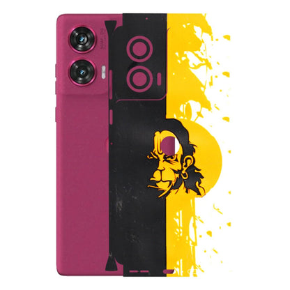 Motorola Phone Skins (All Models) - Bajrangbali - 3D Embossed Finish (L-151) Motorola Edge 50 Fusion (5G)