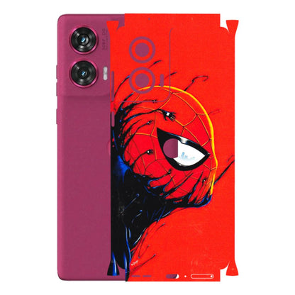 Motorola Phone Skins (All Models) - Spiderman Face Venom - 3D Embossed Finish (L-165) Motorola Edge 50 Fusion (5G)