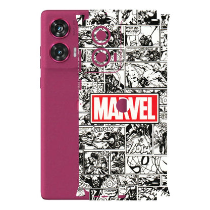 Motorola Phone Skins (All Models) - Marvel Comic - 3D Embossed Finish (L-171) Motorola Edge 50 Fusion (5G)