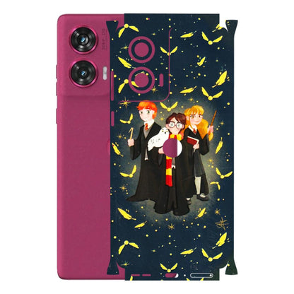 Motorola Phone Skins (All Models) - Harry Potter - 3D Embossed Finish (L-183) Motorola Edge 50 Fusion (5G)