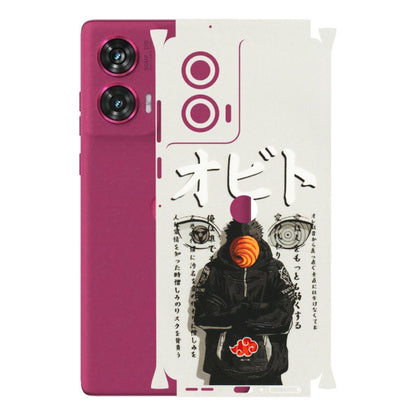 Motorola Phone Skins (All Models) - Obito Anime Eye - 3D Embossed Finish (L-19) Motorola Edge 50 Fusion (5G)